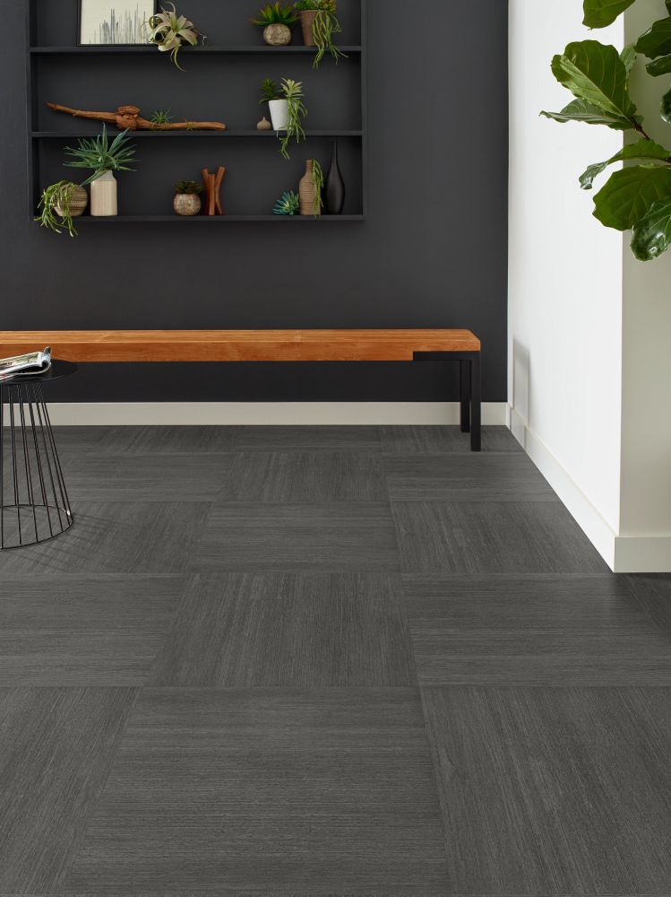 2.5mm Glue Down 24x24 Vinyl Tile - Vulcan - 53083