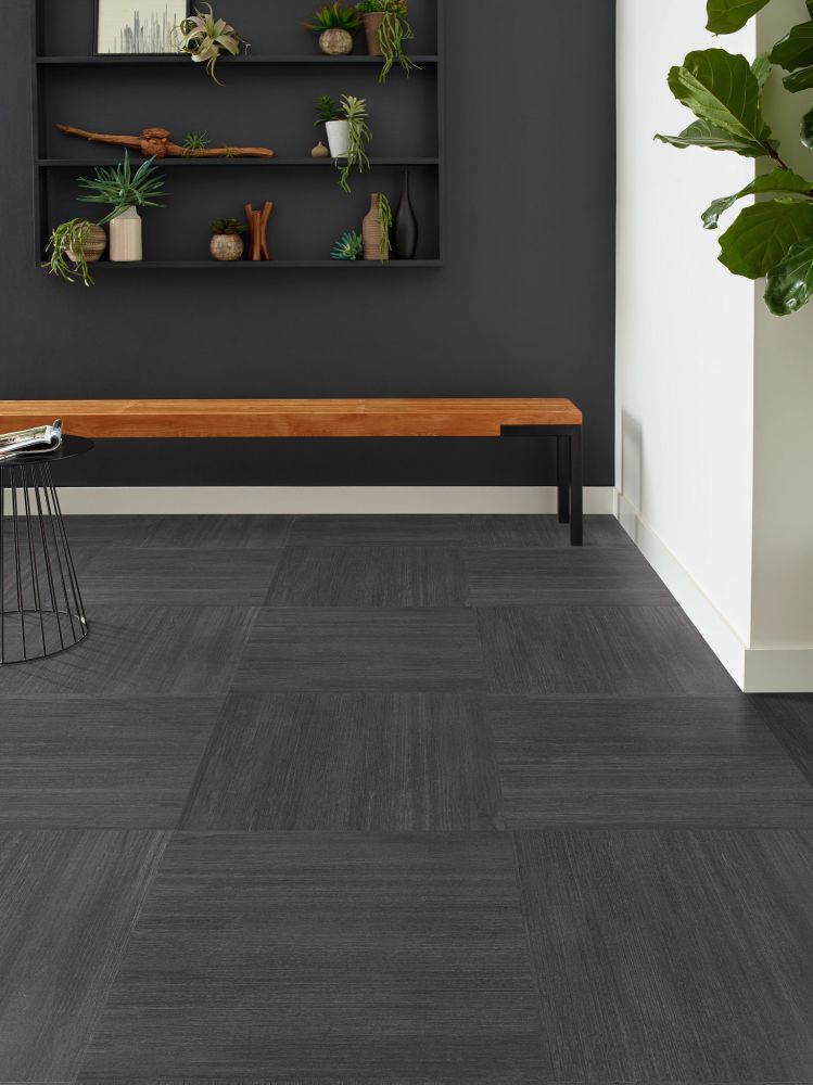 2.5mm Glue Down 24x24 Vinyl Tile - Styxx - 53084