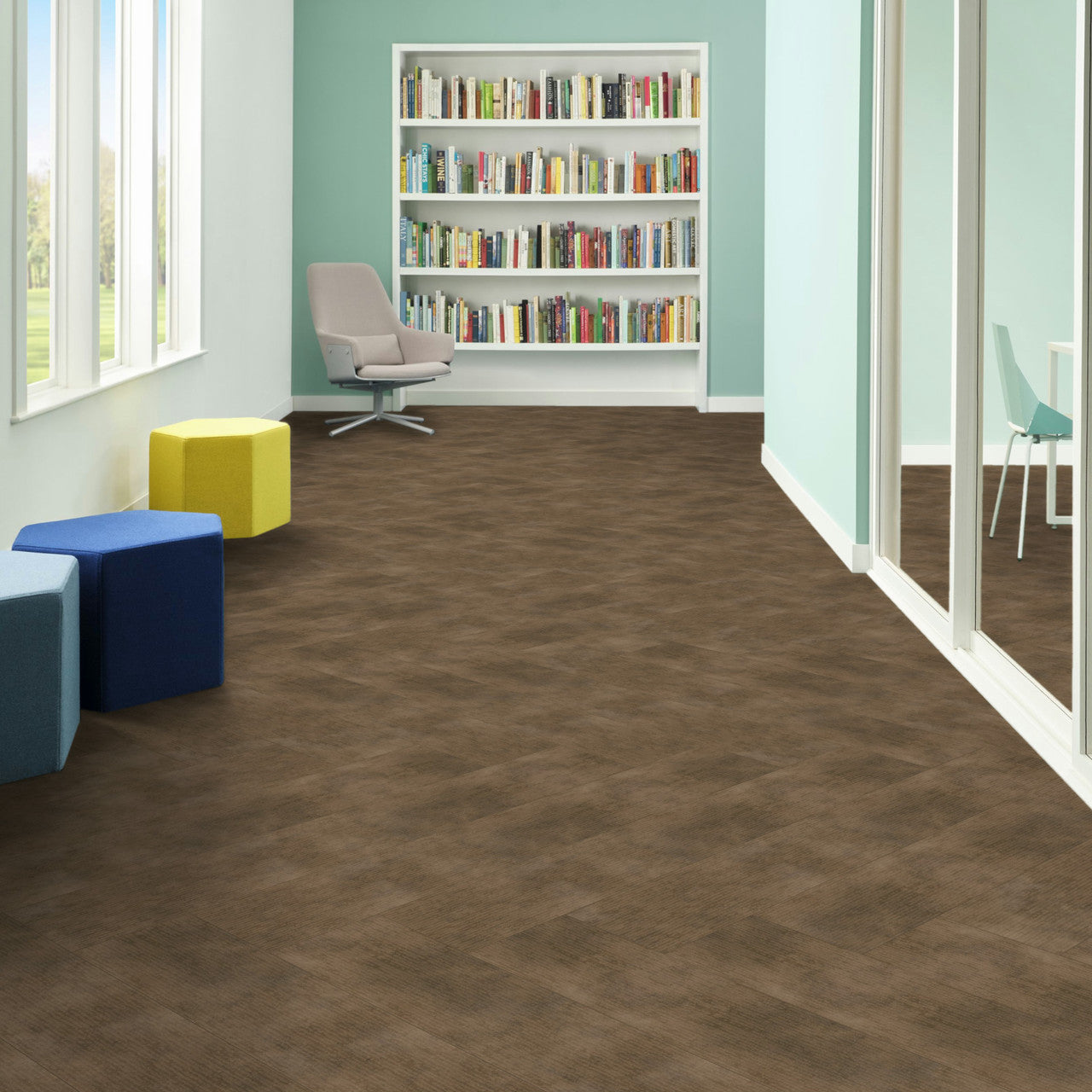 2.5mm Glue Down 8x48 Vinyl Plank - Trance - 53109