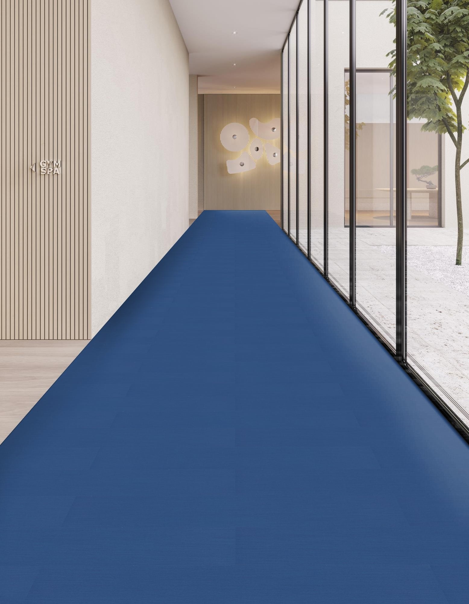 4mm Click 7x48 Vinyl Plank - Blue - 53201