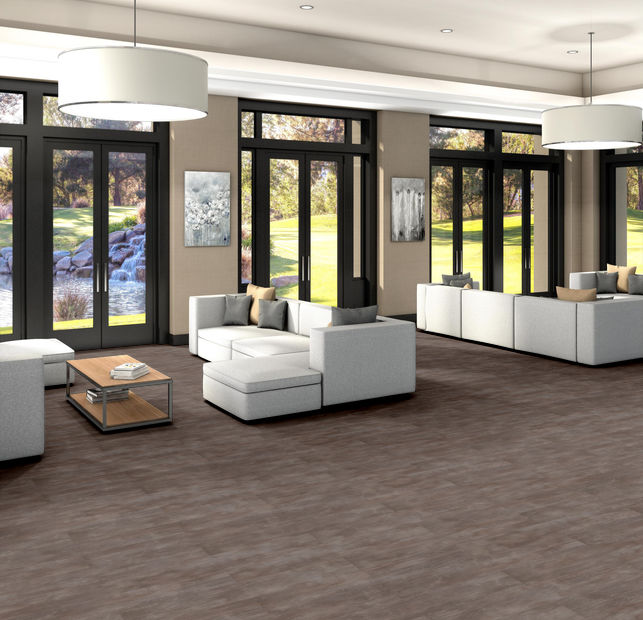 4mm Glue Down 7x48 Vinyl Plank - Jasper - 53269