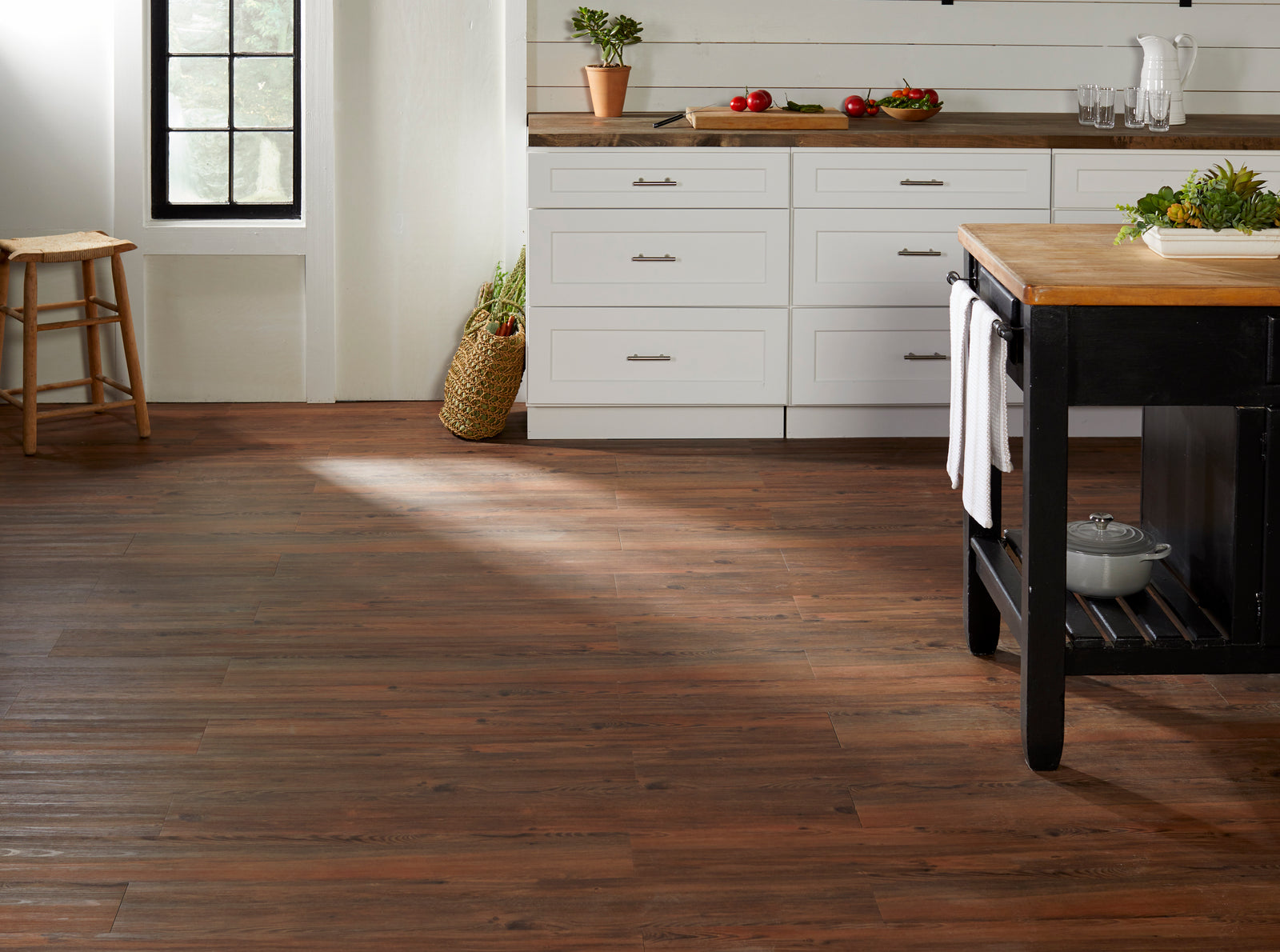 3mm Glue Down 7x48 Vinyl Plank - Sweet Auburn - 24127