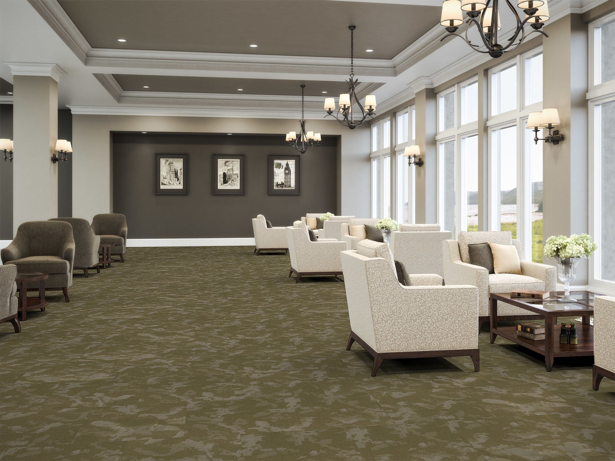 Commercial Carpet Tile 24x24 - 52265