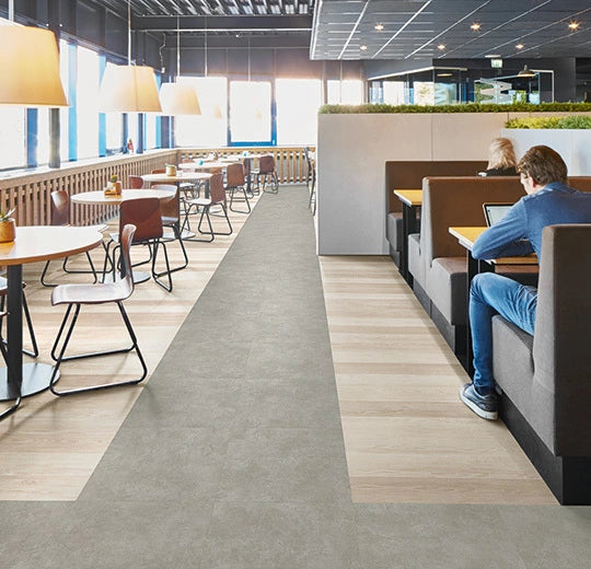 2.7mm Glue Down 20x20 Vinyl Tile - Architect Grey - 52775