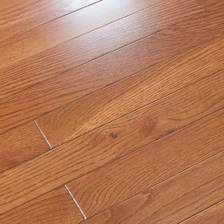 Engineered Oak 5in x Multi Length Hardwood - Gunstock - 52825