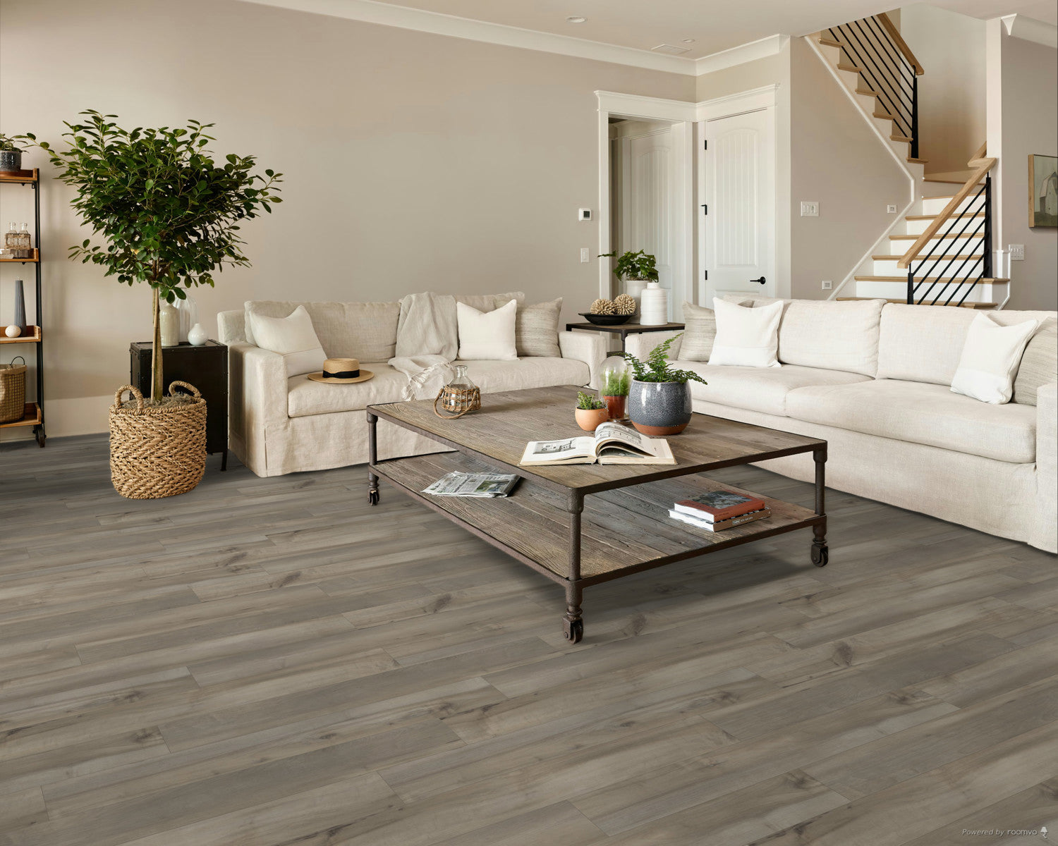 5mm Click 7x48 Vinyl Plank - Sea Glass - 53070