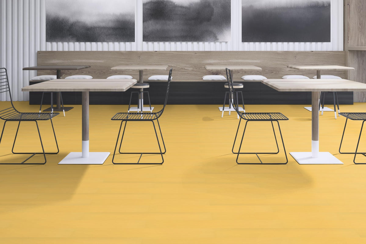 4mm Click 7x48 Vinyl Plank - Yellow - 53199