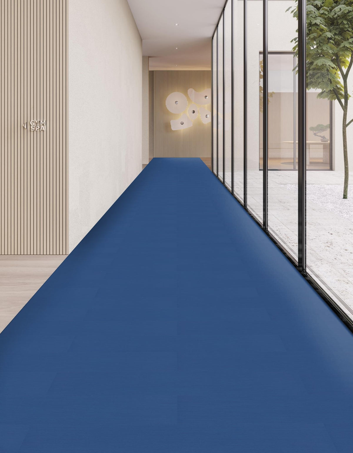 4mm Click 7x48 Vinyl Plank - Blue - 53201