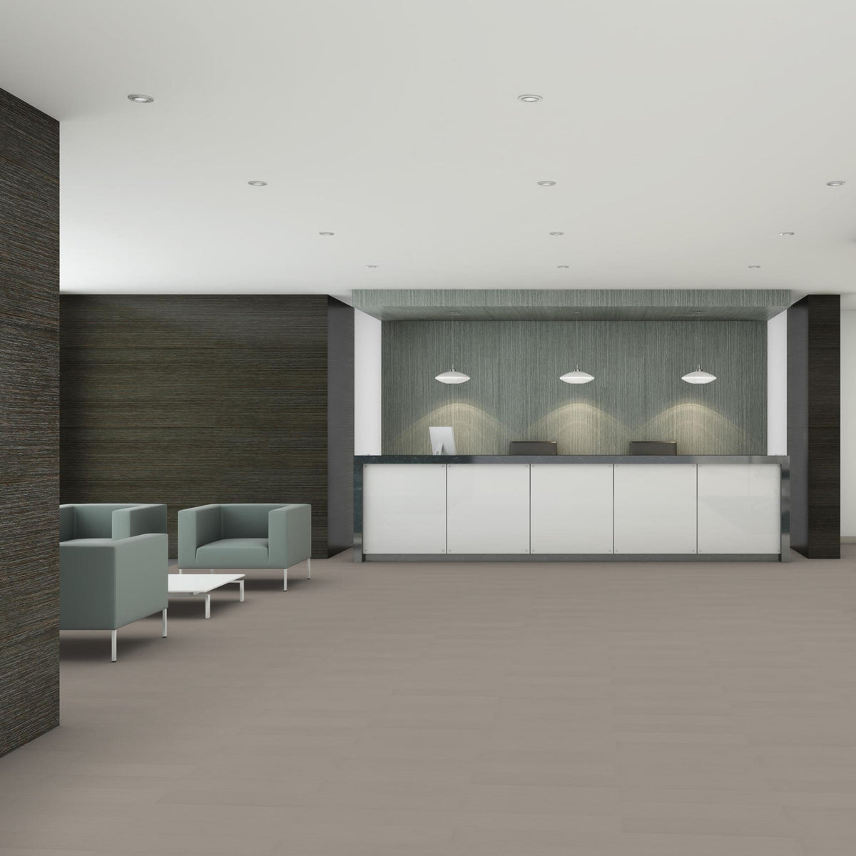 4mm Click 7x48 Vinyl Plank - Stone - 53206