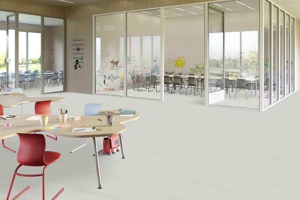 4mm Click 7x48 Vinyl Plank - Bone - 53207