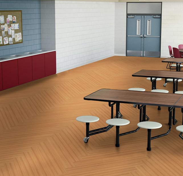 4mm Glue Down 7x48 Vinyl Plank - Mandarin - 53302