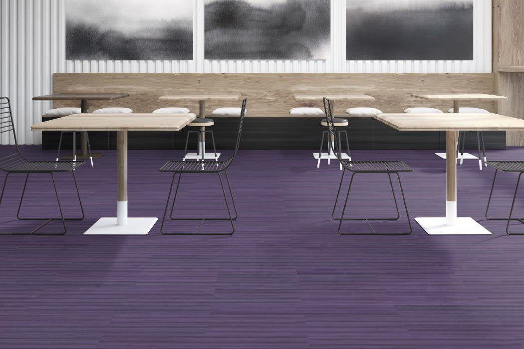 4mm Glue Down 7x48 Vinyl Plank - Violet - 53311