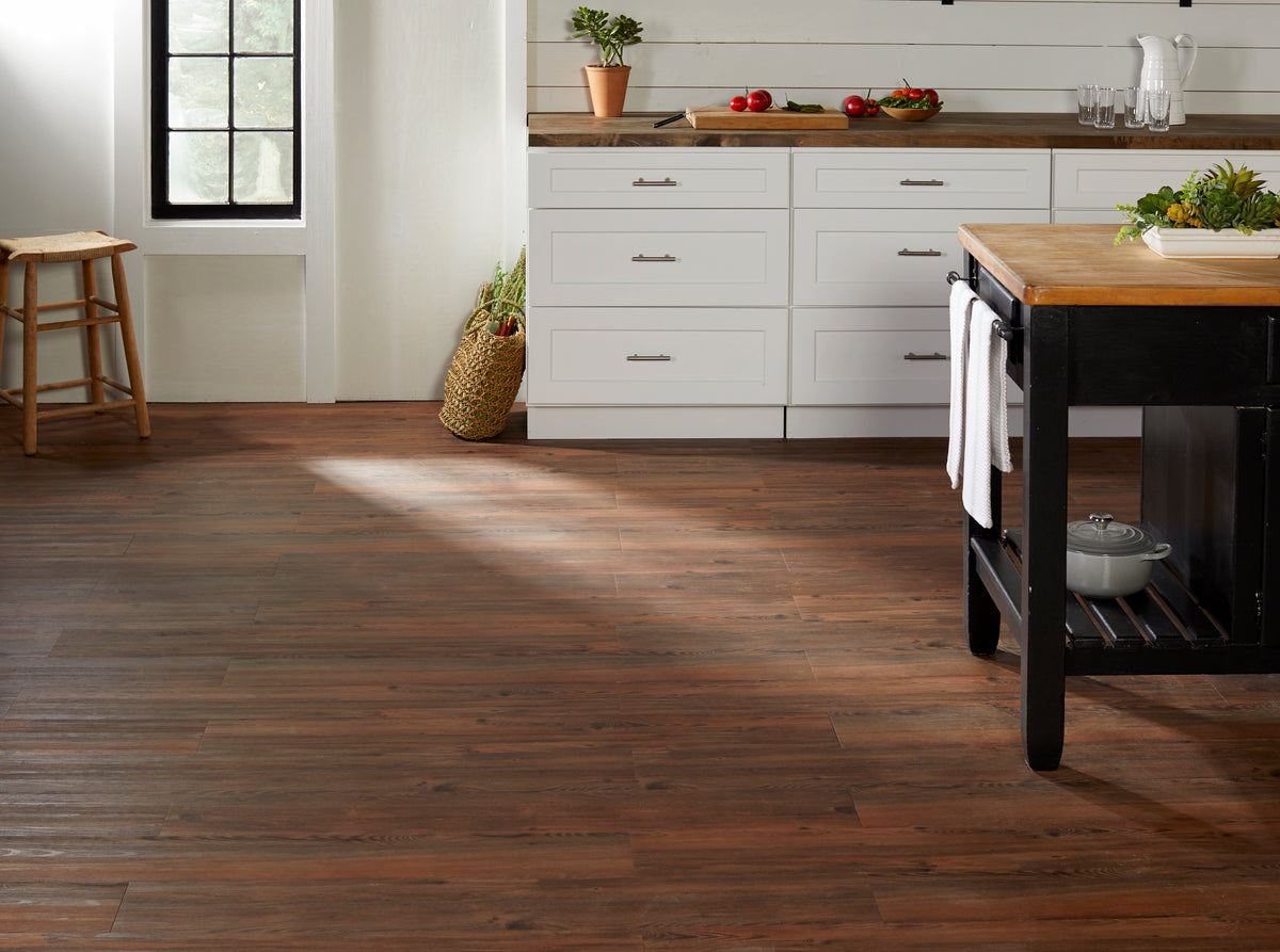 3mm Glue Down 7x48 Vinyl Plank - Sweet Auburn - 24127